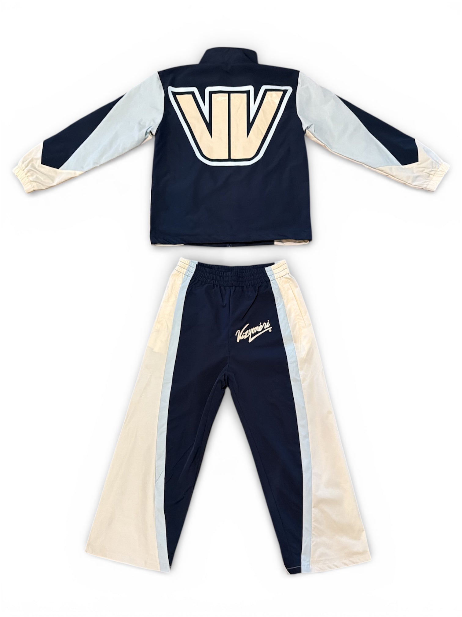 Nylon Track Suit Set