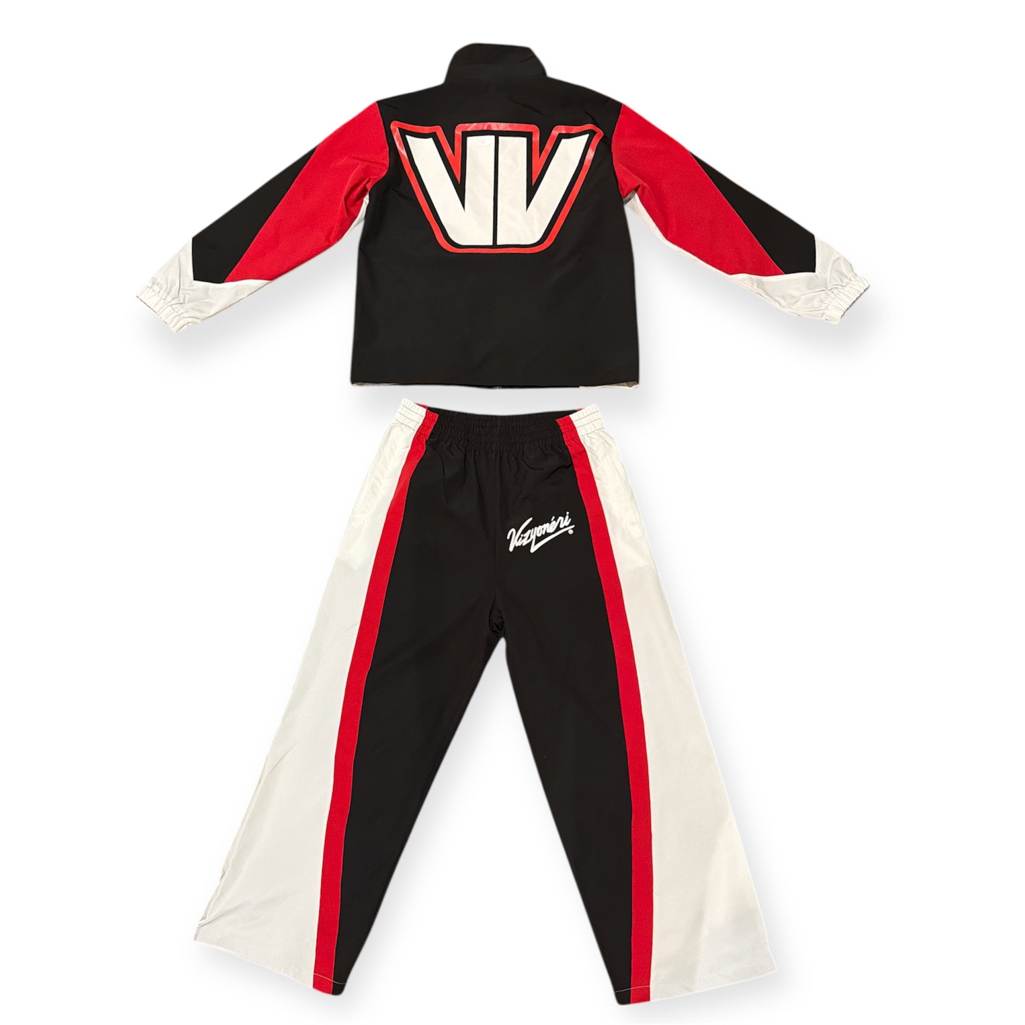Nylon Track Suit Set